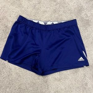 Blue Adidas Athletic Shorts